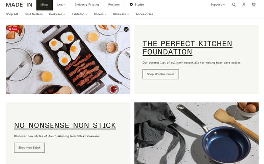 Custom-built Shopify Stores